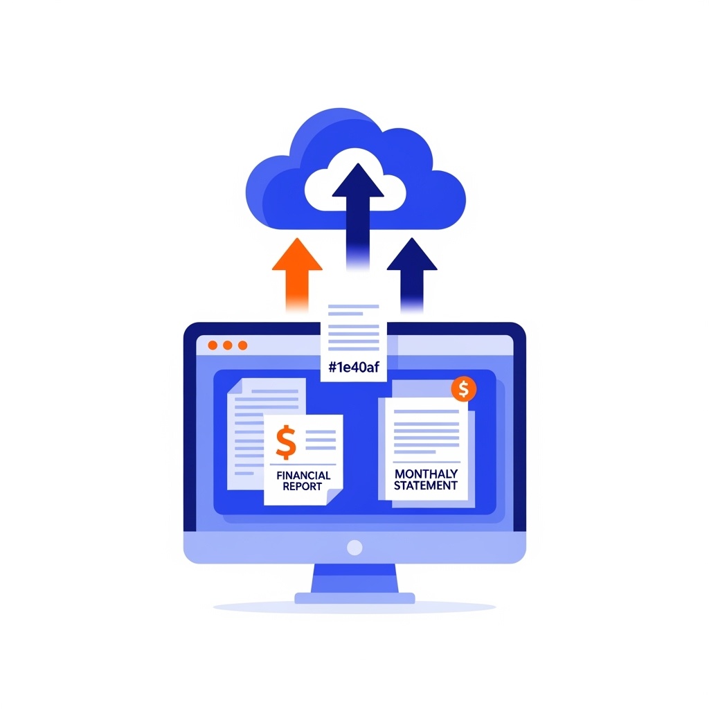 自動アップロード