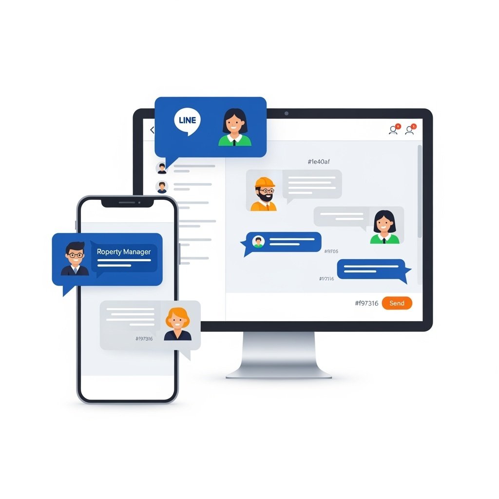 案件チャットワークフロー